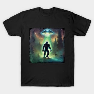 Beam Up Bigfoot T-Shirt